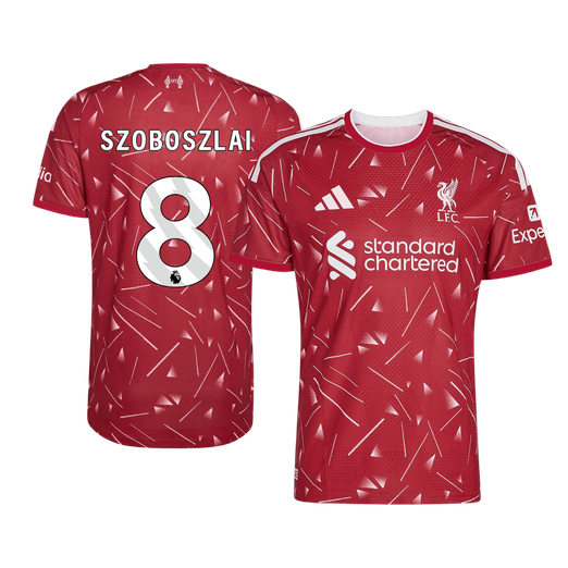 SZOBOSZLAI #8 Liverpool Home Player Version Jersey 2026/27