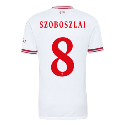SZOBOSZLAI #8 Liverpool Away Player Version Jersey 2026/27 - UCL