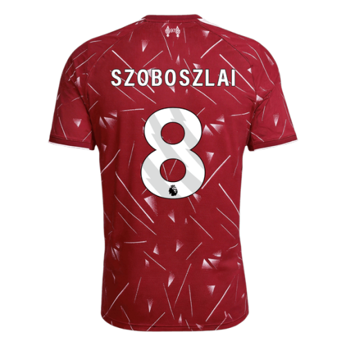 SZOBOSZLAI #8 Liverpool Home Soccer Jersey 2026/27