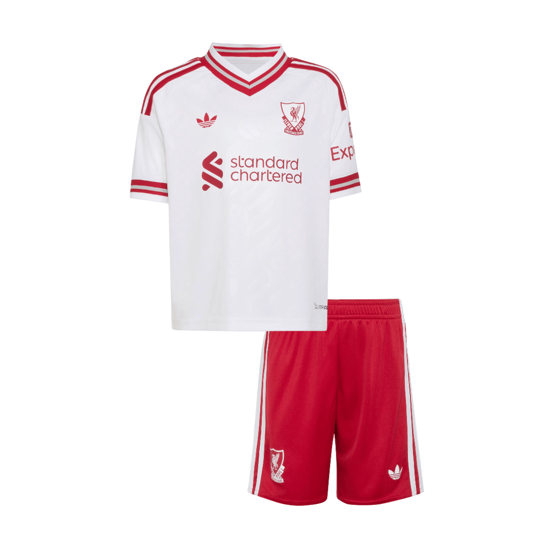 Liverpool Away Kids Soccer Jerseys Kit 2026/27