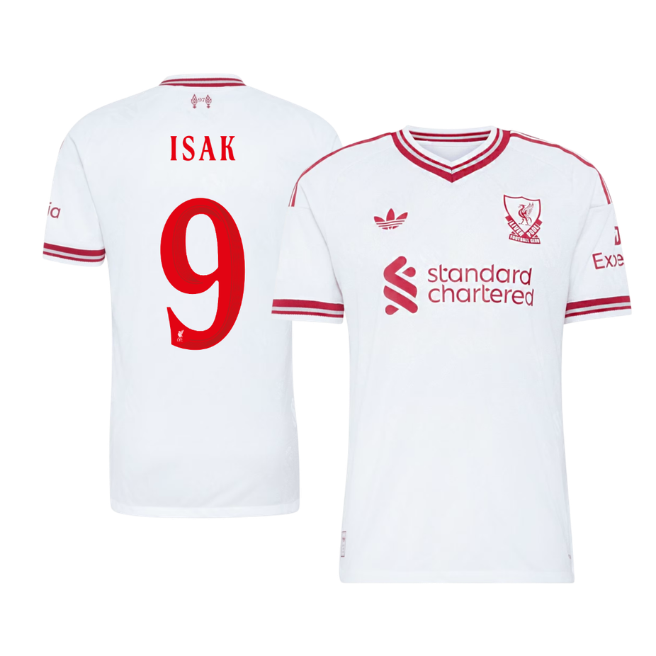 ISAK #9 Liverpool Away Player Version Jersey 2026/27 - UCL