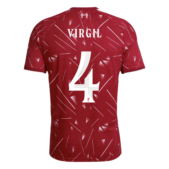 VIRGIL #4 Liverpool Home Soccer Jersey 2026/27 - UCL