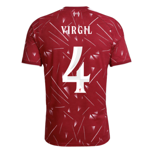 VIRGIL #4 Liverpool Home Soccer Jersey 2026/27 - UCL