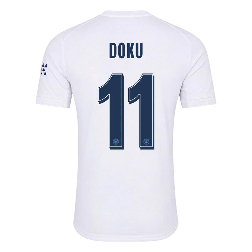 DOKU #11 Manchester City Third Away Player Version Jersey 2026/27 - UCL