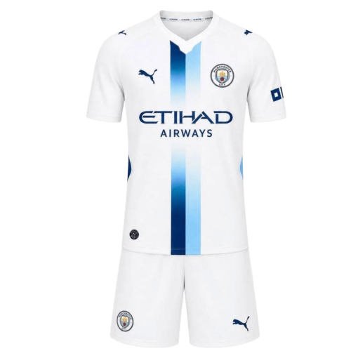 Manchester City Third Away Kids Soccer Jerseys Kit 2026/27