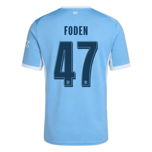 FODEN #47 Manchester City Home Soccer Jersey 2026/27 -UCL