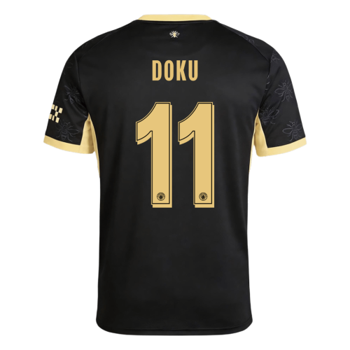 DOKU #11 Manchester City Away Soccer Jersey 2026/27 -UCL