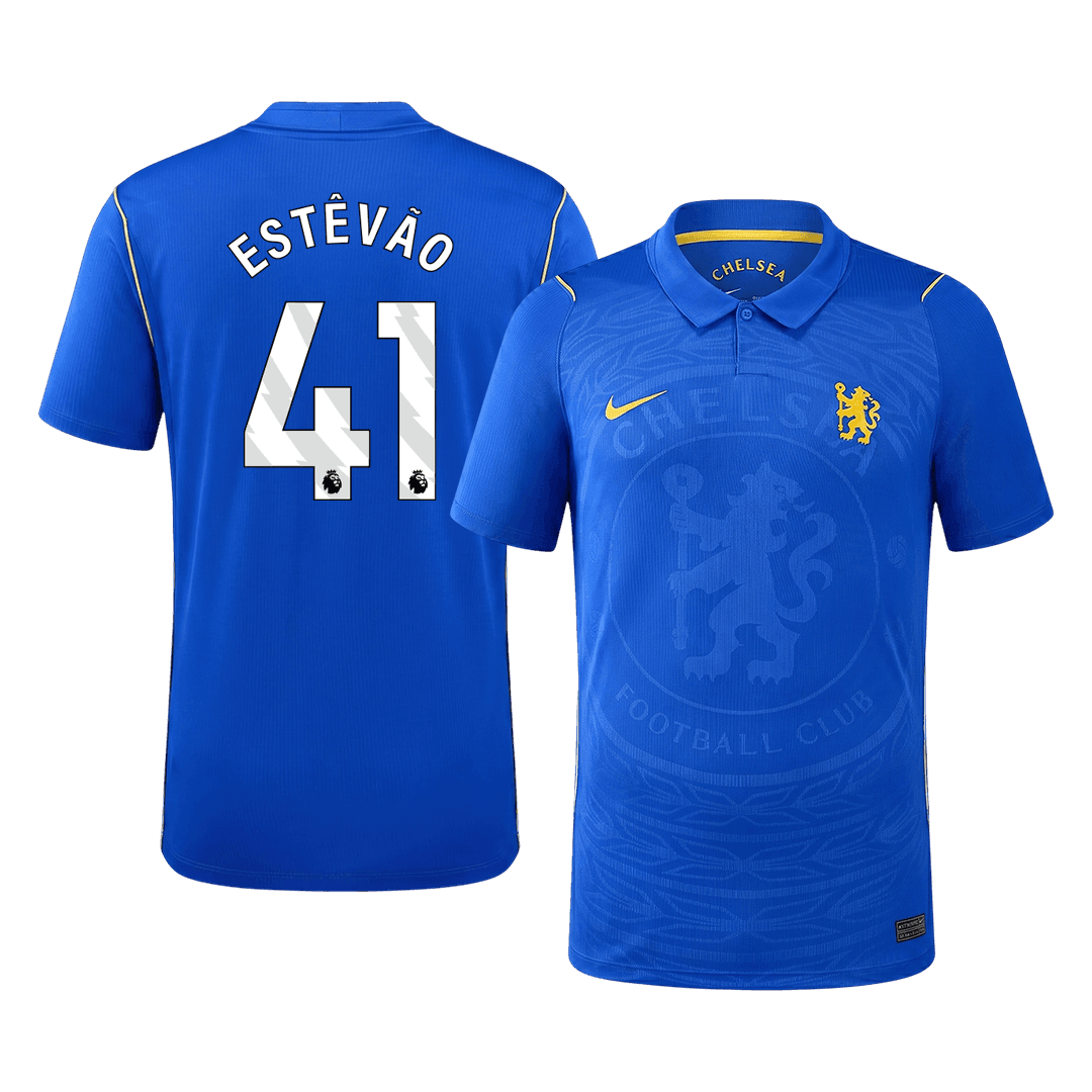 ESTÊVÃO #41 Chelsea Home Soccer Jersey 2026/27