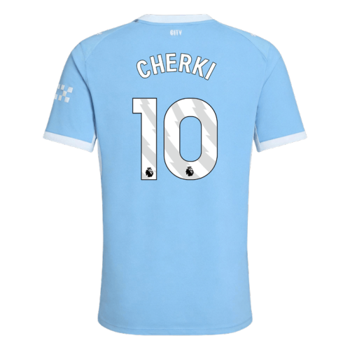 CHERKI #10 Manchester City Home Player Version Jersey 2026/27