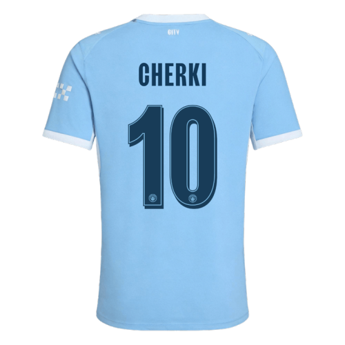 CHERKI #10 Manchester City Home Player Version Jersey 2026/27 - UCL