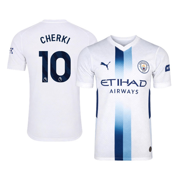 CHERKI #10 Manchester City Third Away Player Version Jersey 2026/27