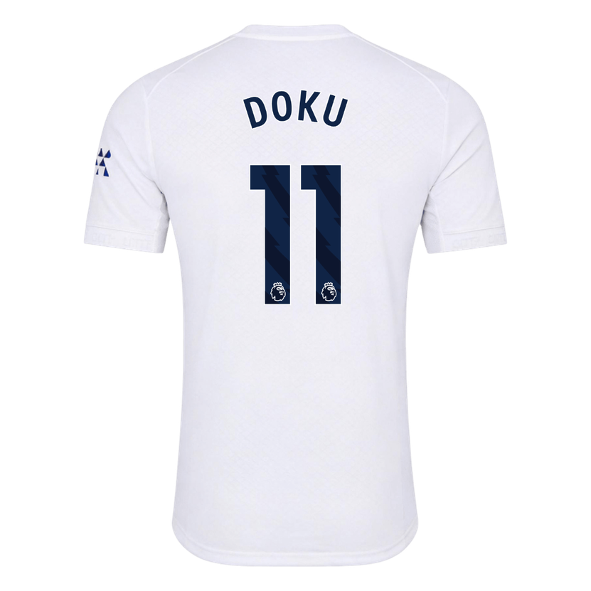 DOKU #11 Manchester City Third Away Player Version Jersey 2026/27
