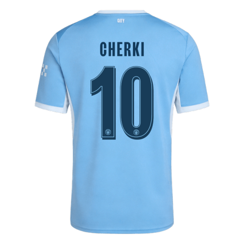 CHERKI #10 Manchester City Home Soccer Jersey 2026/27 -UCL