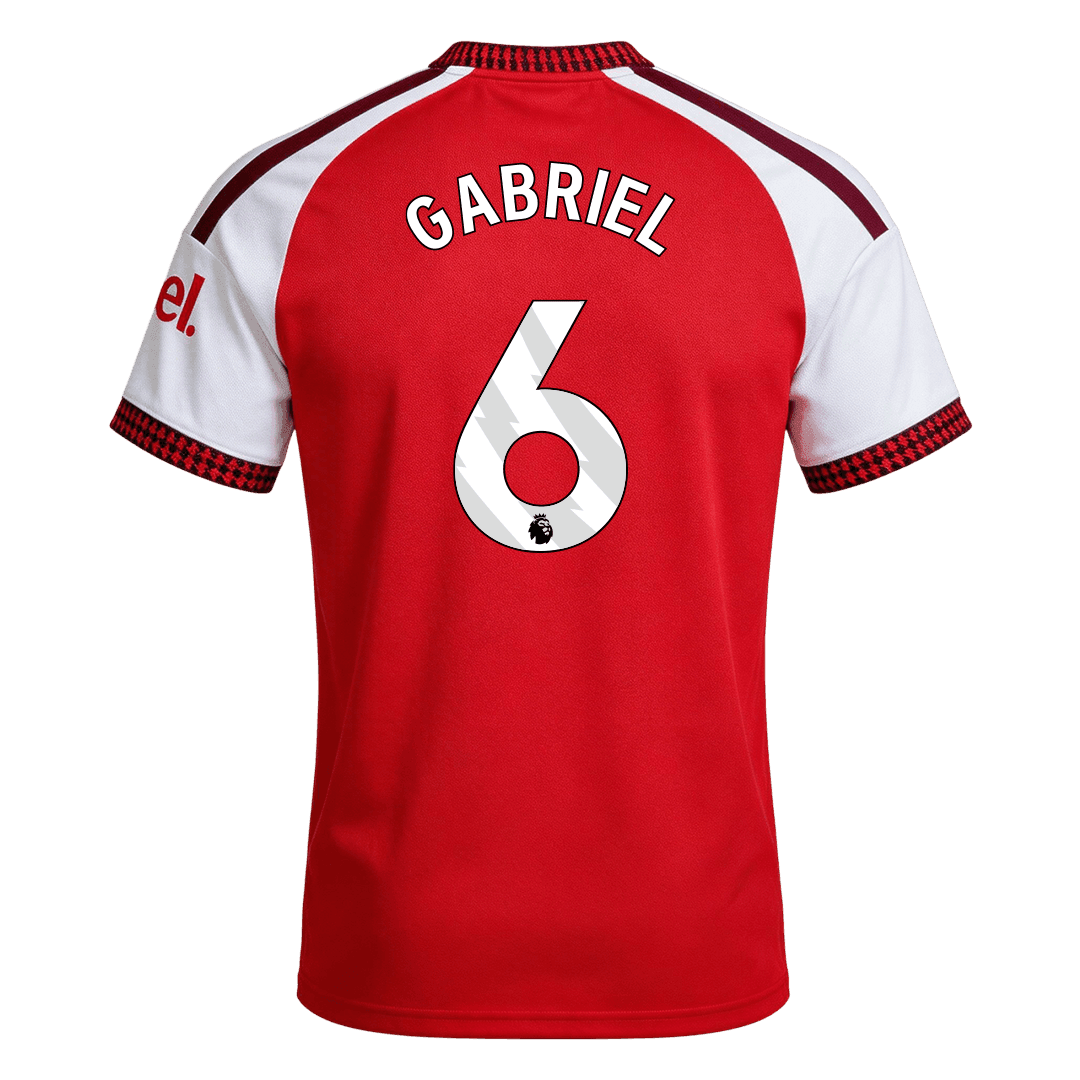 GABRIEL #6 Arsenal Home Player Version Jersey 2026/27