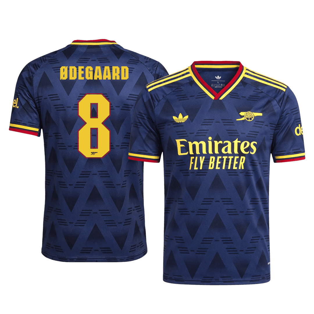 ØDEGAARD #8 Arsenal Away Player Version Jersey 2026/27 - UCL
