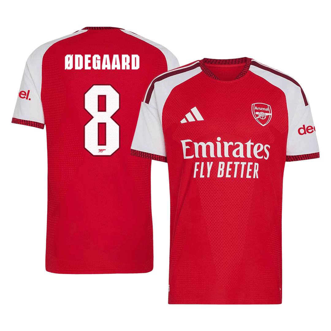 ØDEGAARD #8 Arsenal Home Player Version Jersey 2026/27 - UCL