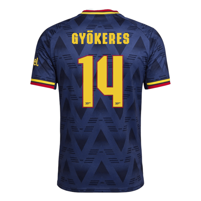 GYÖKERES #14 Arsenal Away Player Version Jersey 2026/27 - UCL