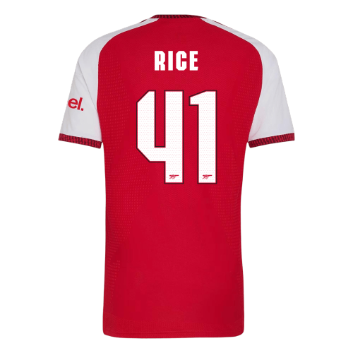 RICE #41 Arsenal Home Player Version Jersey 2026/27 - UCL