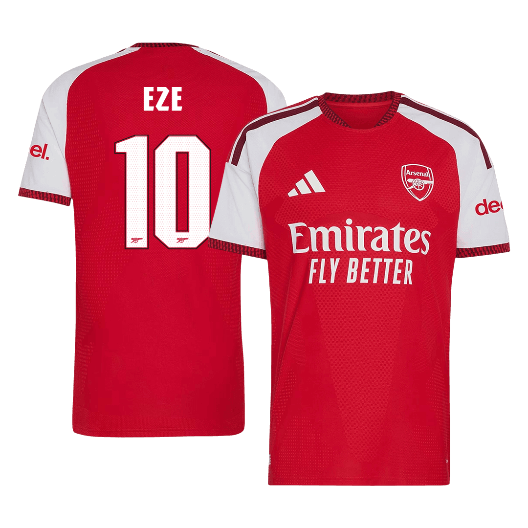 EZE #10 Arsenal Home Player Version Jersey 2026/27 - UCL