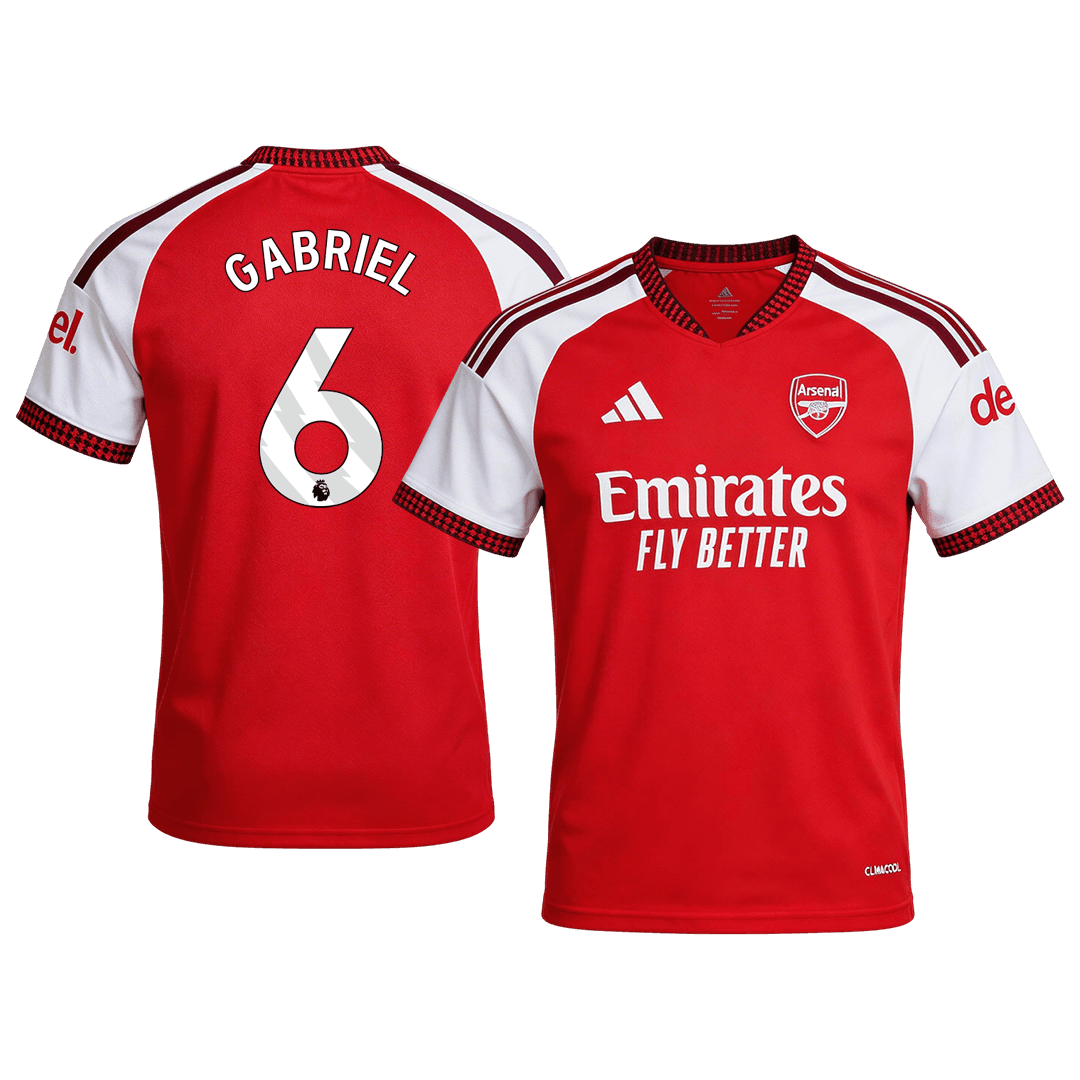 GABRIEL #6 Arsenal Home Player Version Jersey 2026/27