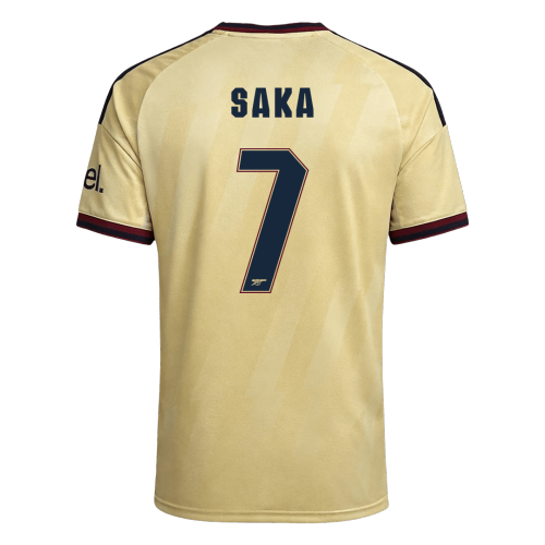 SAKA #7 Arsenal Third Away Soccer Jersey 2026/27 -UCL