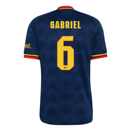 GABRIEL #6 Arsenal Away Soccer Jersey 2026/27 -UCL