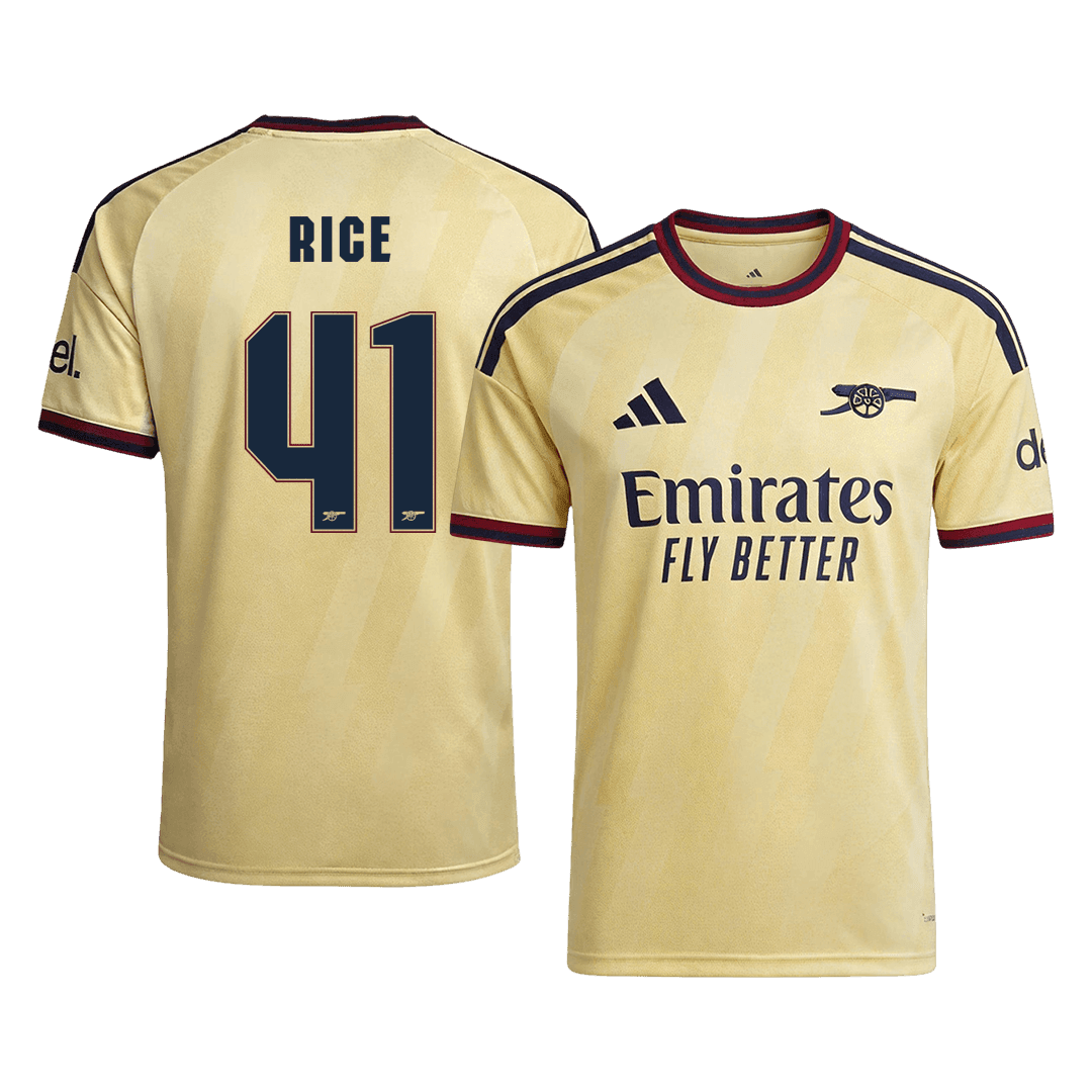 RICE #41 Arsenal Third Away Soccer Jersey 2026/27 -UCL