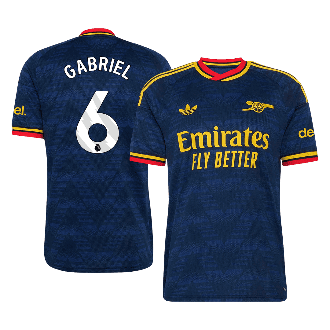 GABRIEL #6 Arsenal Away Soccer Jersey 2026/27