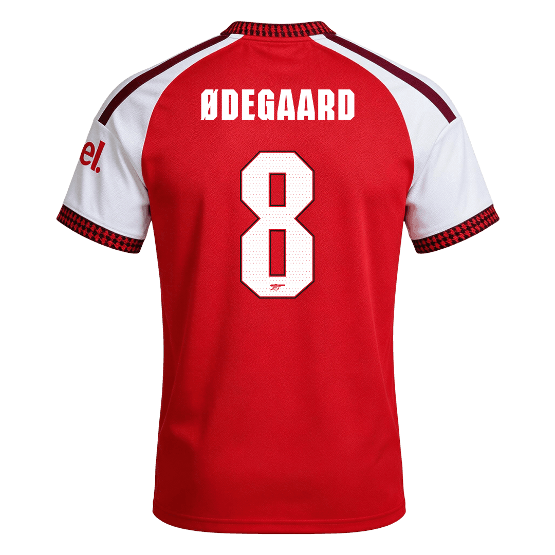 ØDEGAARD #8 Arsenal Home Soccer Jersey 2026/27 -UCL