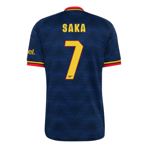 SAKA #7 Arsenal Away Soccer Jersey 2026/27 -UCL