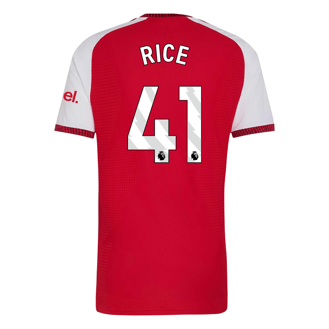 RICE #41 Arsenal Home Player Version Jersey 2026/27