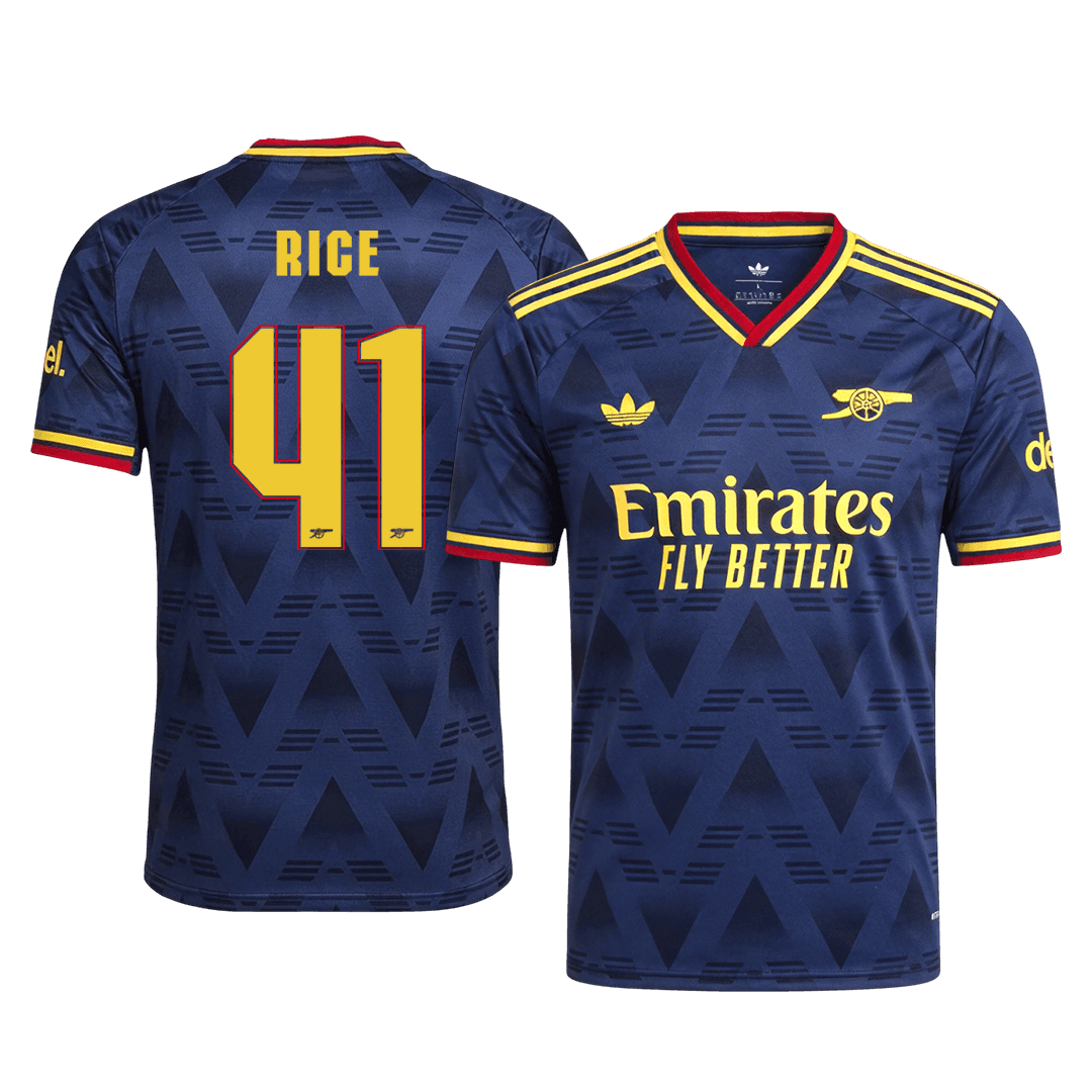 RICE #41 Arsenal Away Player Version Jersey 2026/27 - UCL
