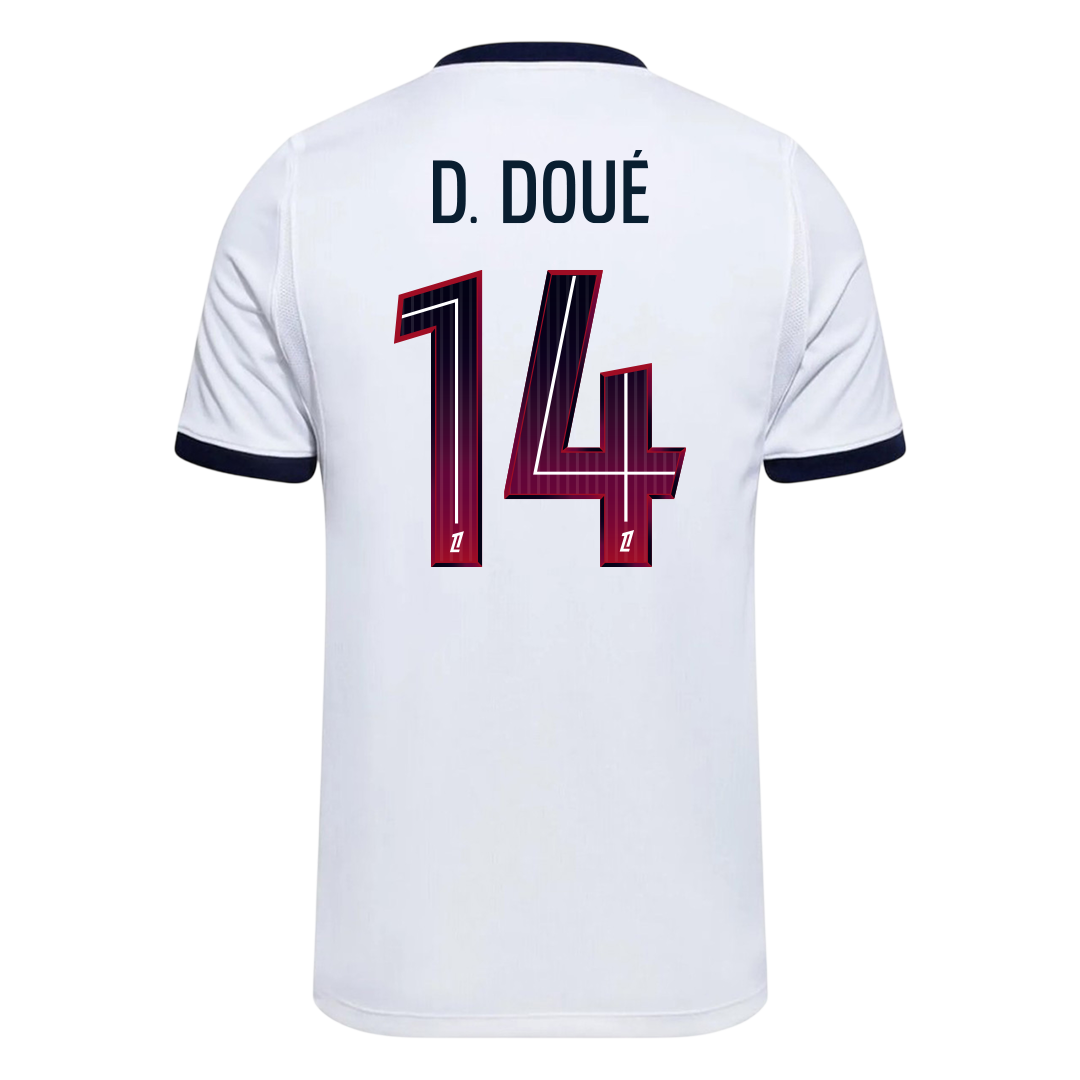 D. DOUÉ #14 PSG Away Soccer Jersey 2026/27