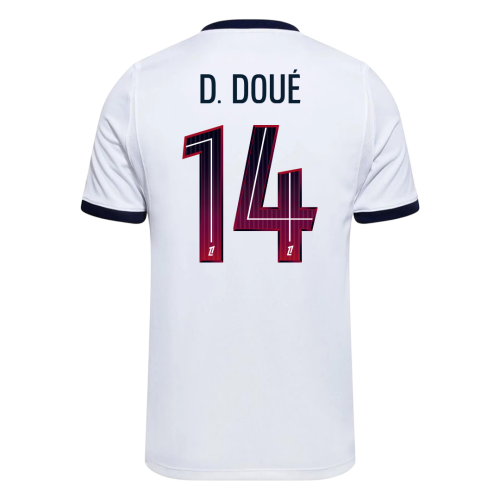 D. DOUÉ #14 PSG Away Soccer Jersey 2026/27