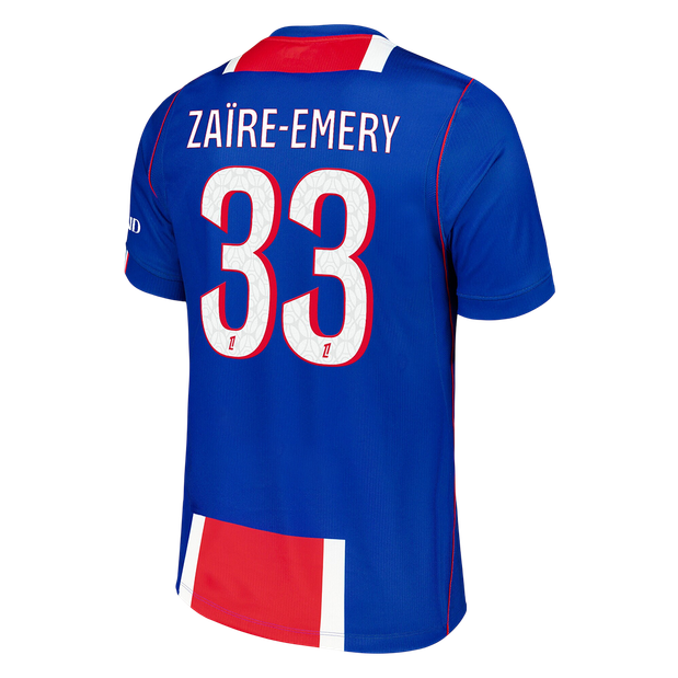 ZAÏRE-EMERY #33 PSG Home Soccer Jersey 2026/27