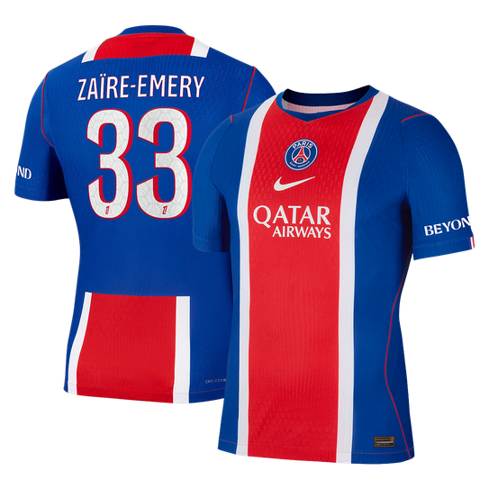 ZAÏRE-EMERY #33 PSG Home Player Version Jersey 2026/27