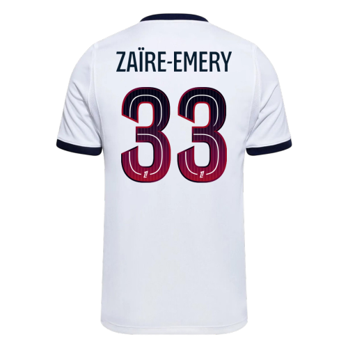 ZAÏRE-EMERY #33 PSG Away Soccer Jersey 2026/27