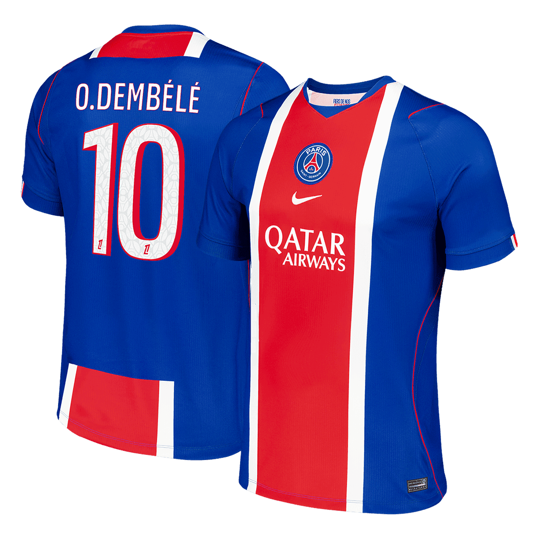 O.DEMBÉLÉ #10 PSG Home Soccer Jersey 2026/27