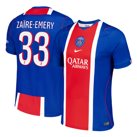 ZAÏRE-EMERY #33 PSG Home Soccer Jersey 2026/27