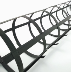 Steel-Plastic Composite Geogrid: High Strength Grid for Soil Reinforcement and Foundation Consolidation