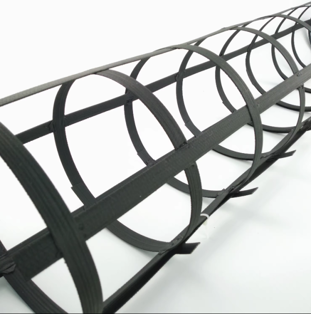 Steel-Plastic Composite Geogrid: High Strength Grid for Soil Reinforcement and Foundation Consolidation