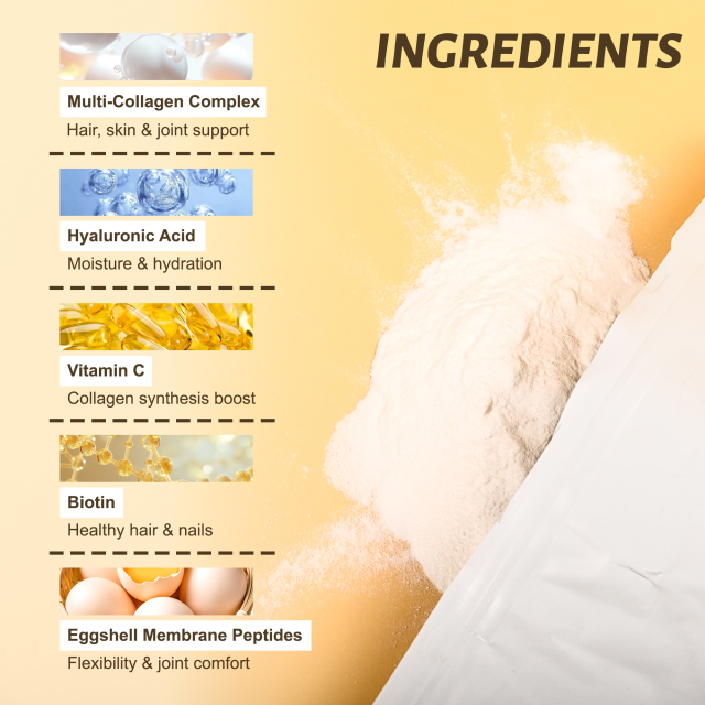 Multi Collagen Peptides Powder - Wholesale Supplement Supplier,MY SHOP,YAPHEON Multi Collagen Peptides Powder - 5 Types OEM Manufacturer