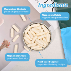 Magnesium Glycinate 3-in-1 Capsules,MY SHOP,Magnesium Glycinate 3-in-1 Capsules