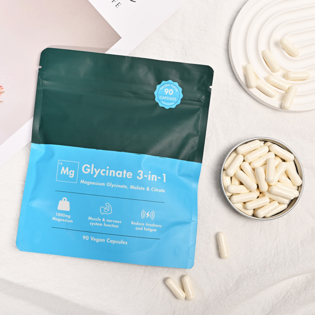 Magnesium Glycinate 3-in-1 Capsules,MY SHOP,Magnesium Glycinate 3-in-1 Capsules