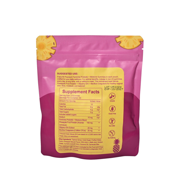 Pineapple Flavor Feminine Probiotic Gummies,MY SHOP,Pineapple Flavor Feminine Probiotic Gummies