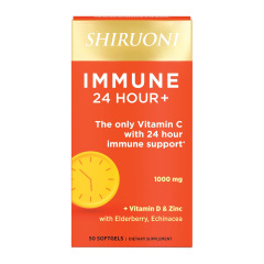 Immune 24 Hour+ Vitamin C Soft capsules,MY SHOP,500 mg Whole Food Vitamin C capsules