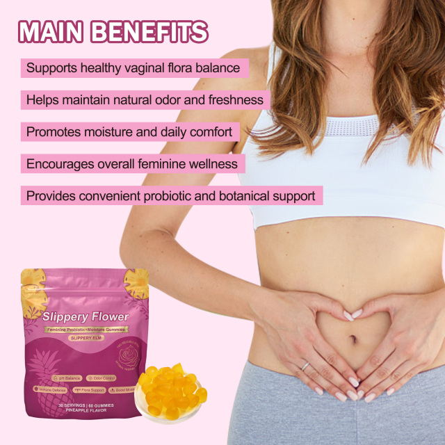 Pineapple Flavor Feminine Probiotic Gummies,MY SHOP,Pineapple Flavor Feminine Probiotic Gummies