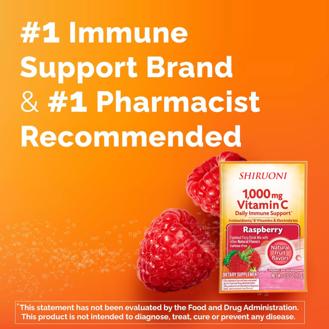 1000mg Vitamin C Daily Immune Support Drink Mix Powder,MY SHOP,1000mg Vitamin C Daily Immune Support Drink Mix Powder
