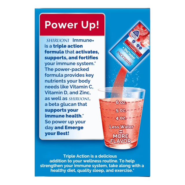 Raspberry Flavor Immune+ Vitamin C Drink Mix Powder,MY SHOP,Raspberry Flavor Immune+ Vitamin C Drink Mix Powder