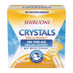 Vitamin C Crystals powder 500mg,MY SHOP,Raspberry Flavor Immune+ Vitamin C Drink Mix Powder